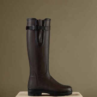 Le Chameau Ladies Vierznord 3mm Neoprene Lined Boots Dark Brown